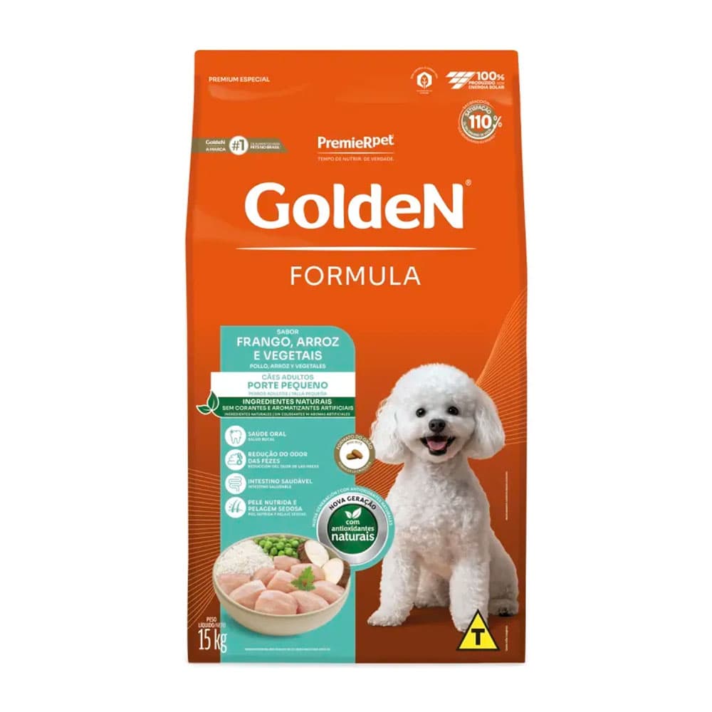 Golden Raças Pequenas Frango 15kg