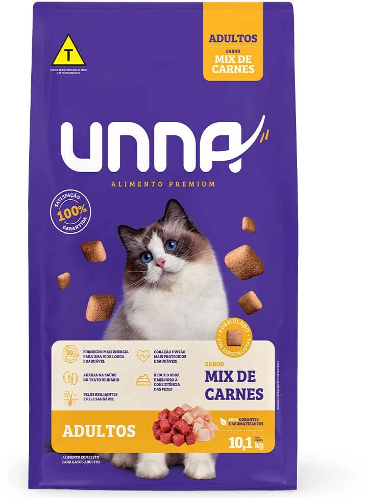 Unna Gato Adulto Carne 10kg